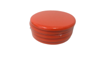Éponge à polir orange avec velcro 150/12 mm, moyenne